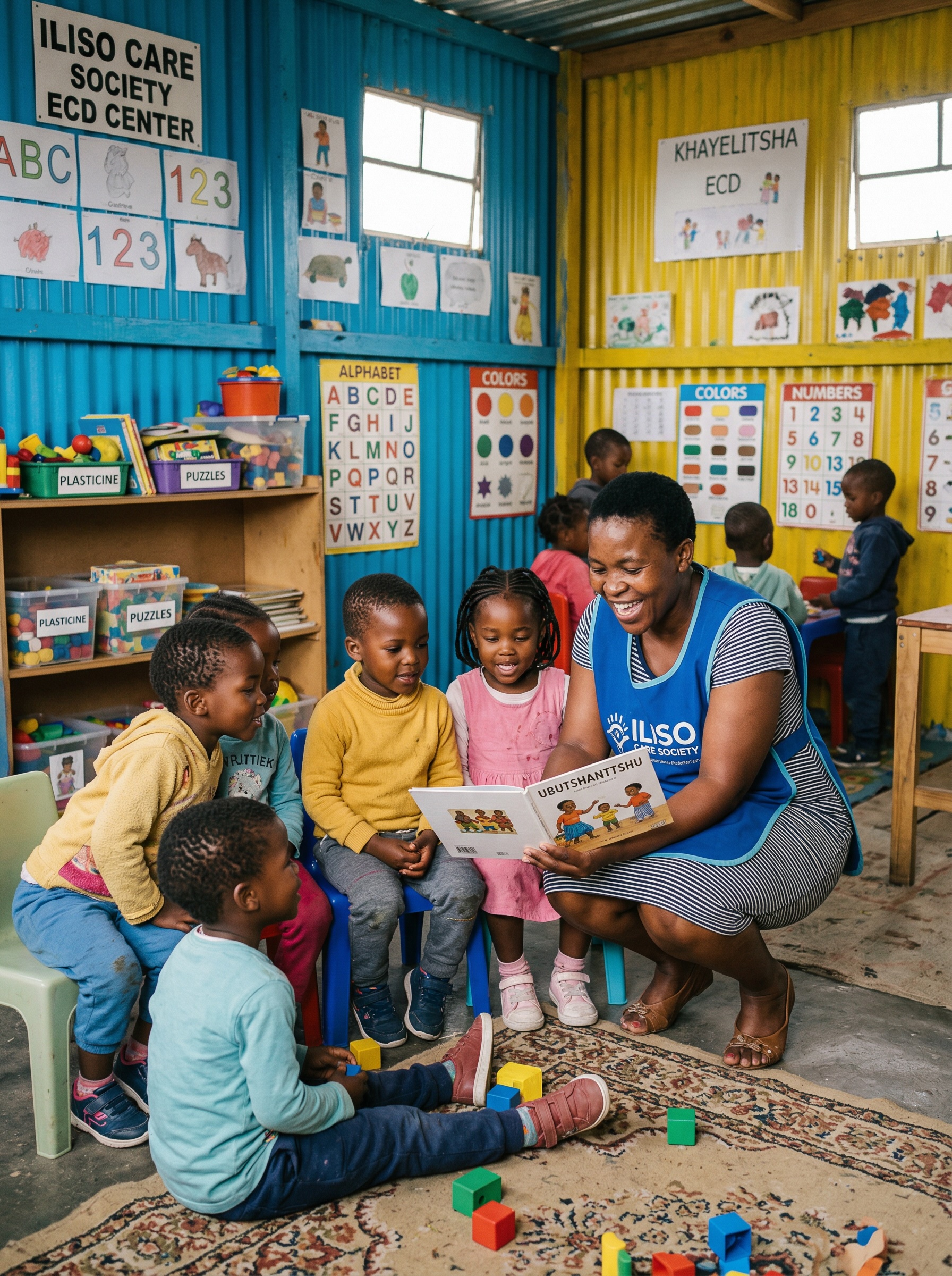 Children at Khayelitsha ECD centre